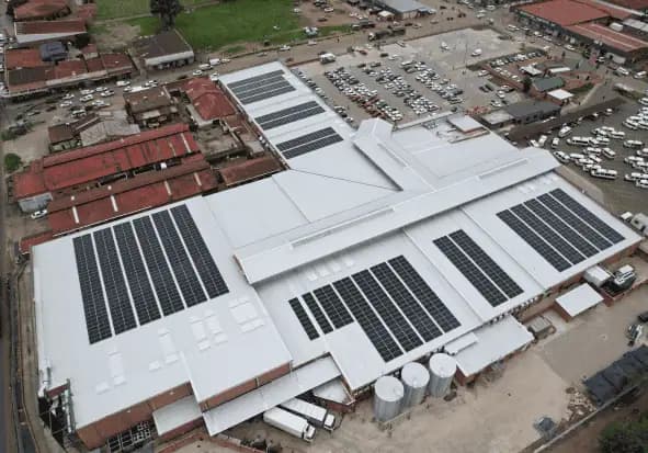 Bethal Mall rooftop solar installation