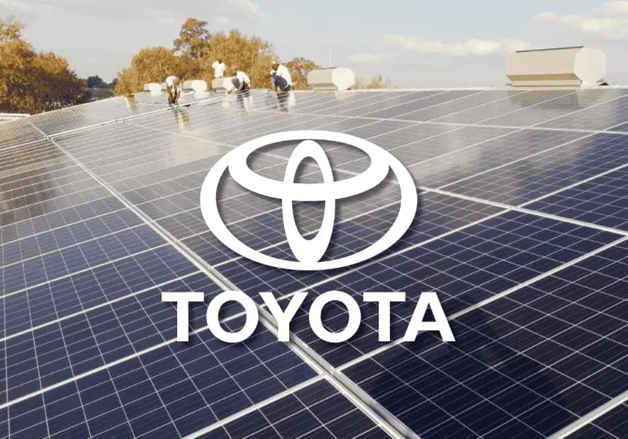 Toyota Standerton rooftop solar installation